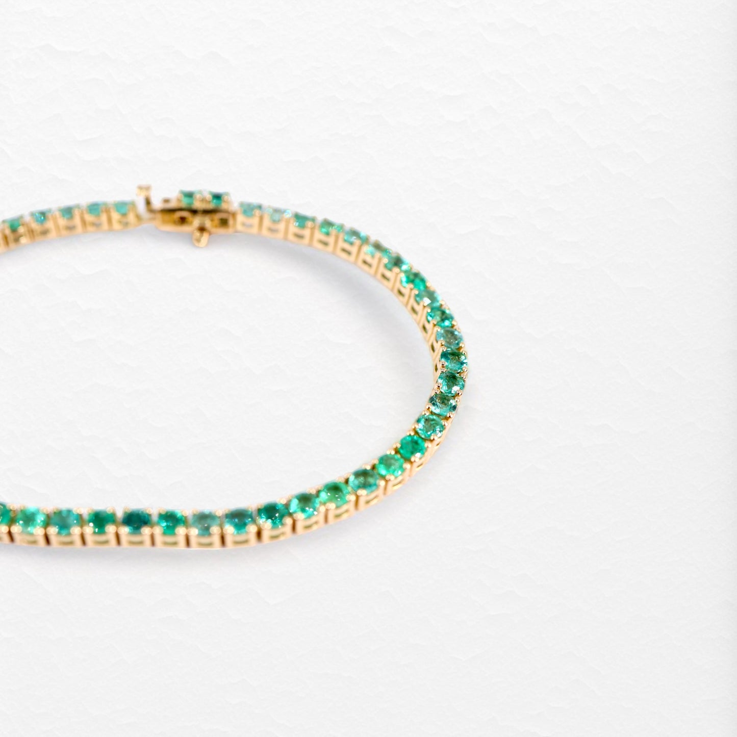 Opulence Tennis Bracelet Large in Yellow Gold