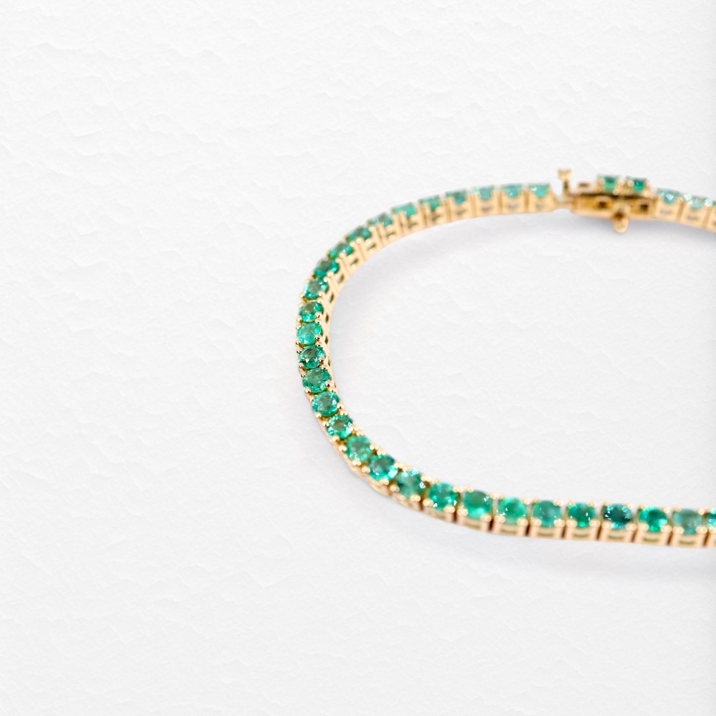 Opulence Tennis Bracelet Large in Yellow Gold