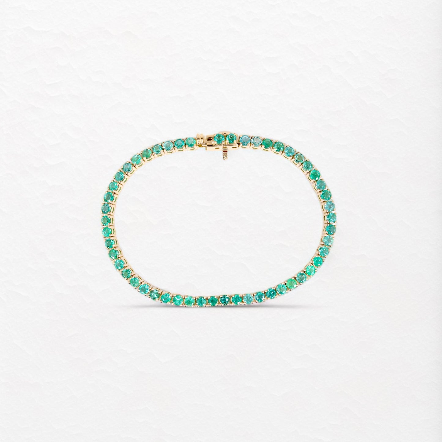 Opulence Tennis Bracelet Large in Yellow Gold