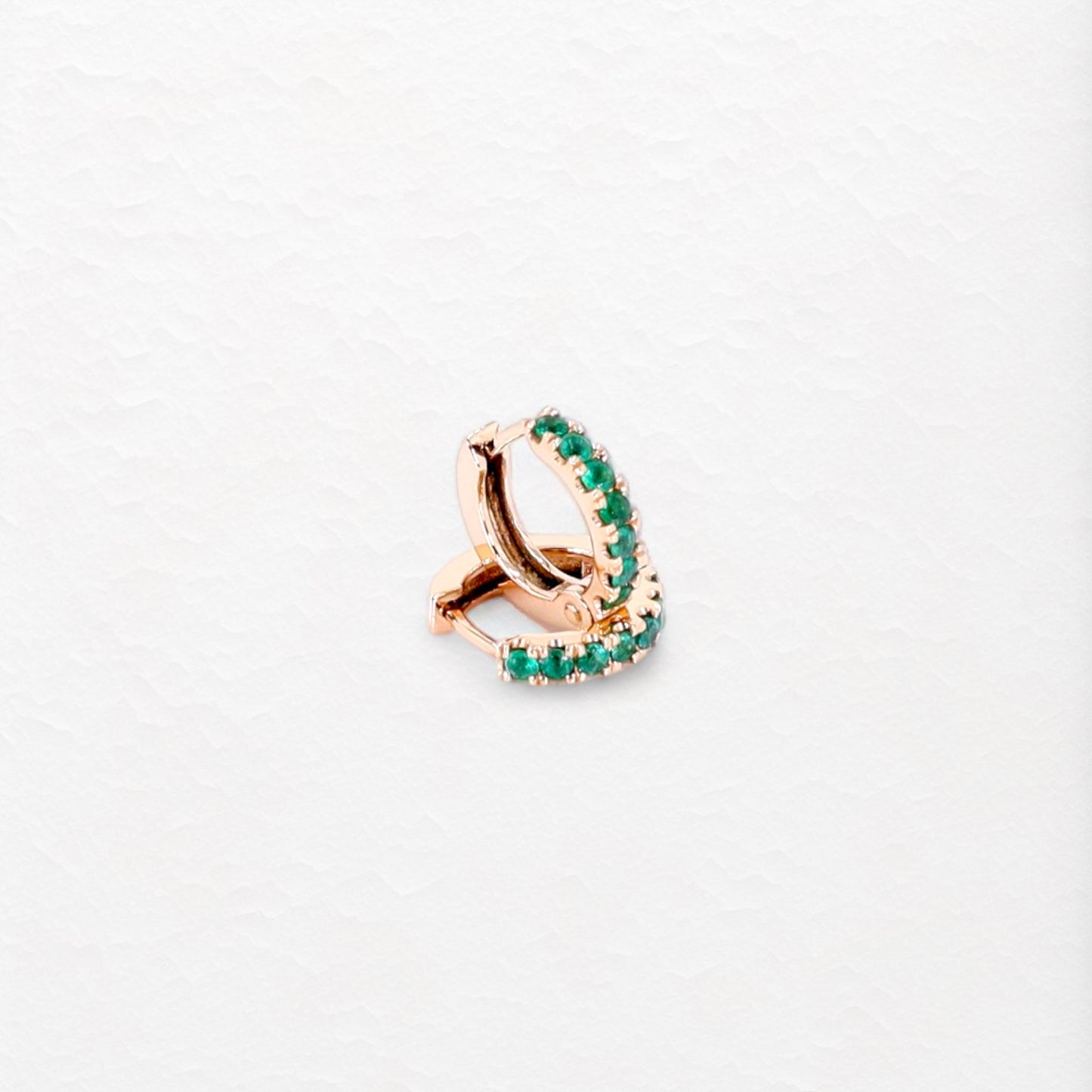 Opulence Huggies Medium in Rose Gold