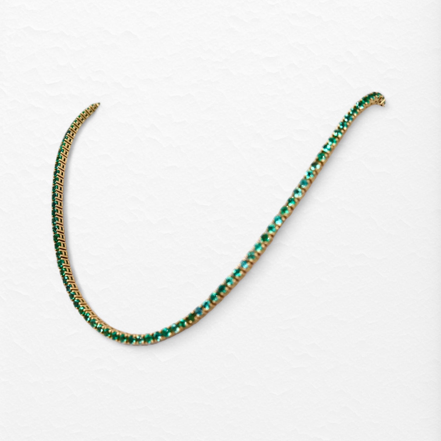 Opulence Tennis Chocker in Yellow Gold