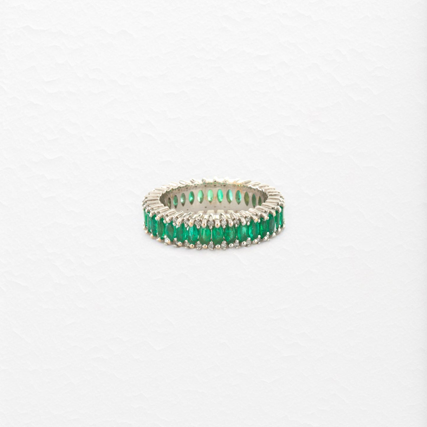 Radiance Ring in White Gold
