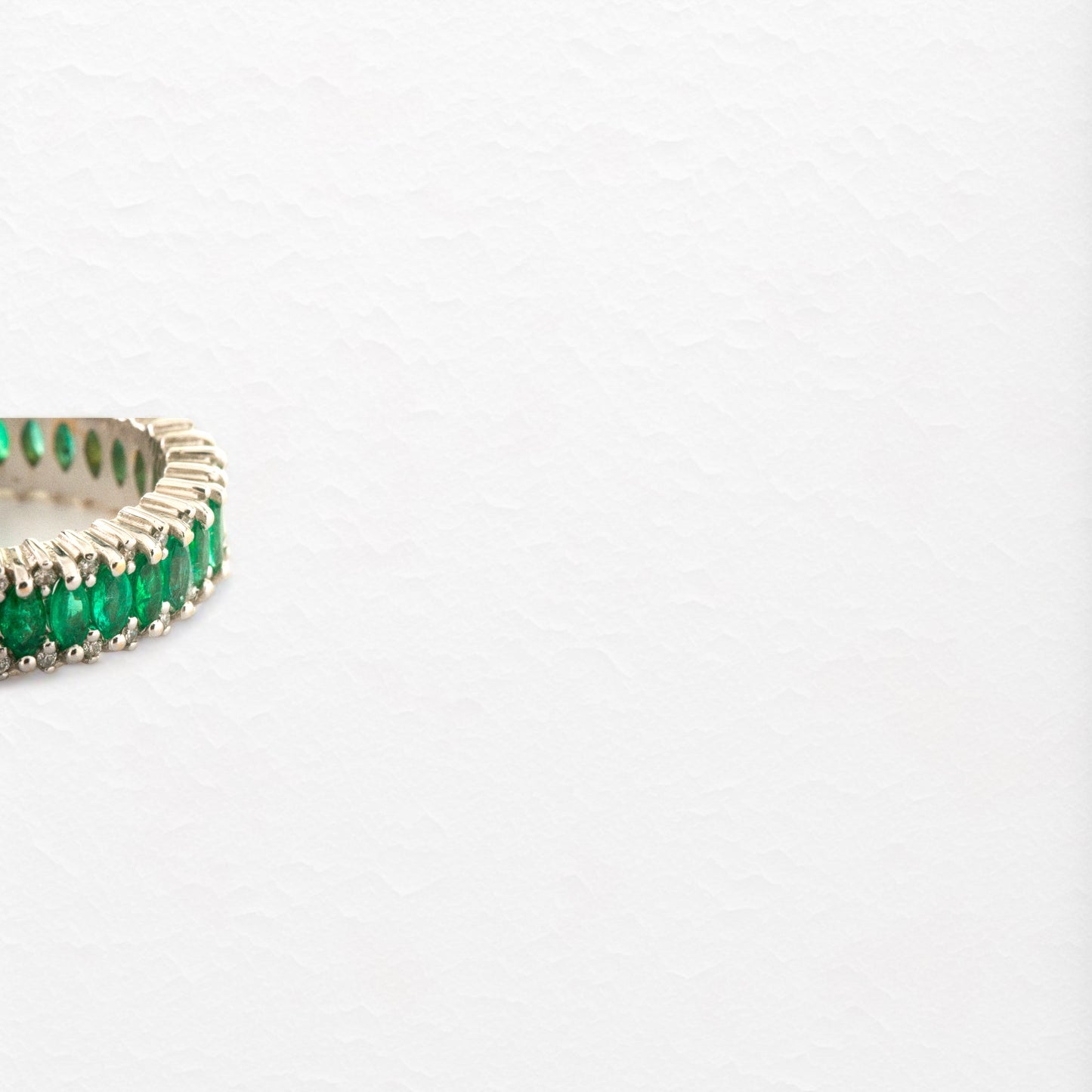 Radiance Ring in White Gold