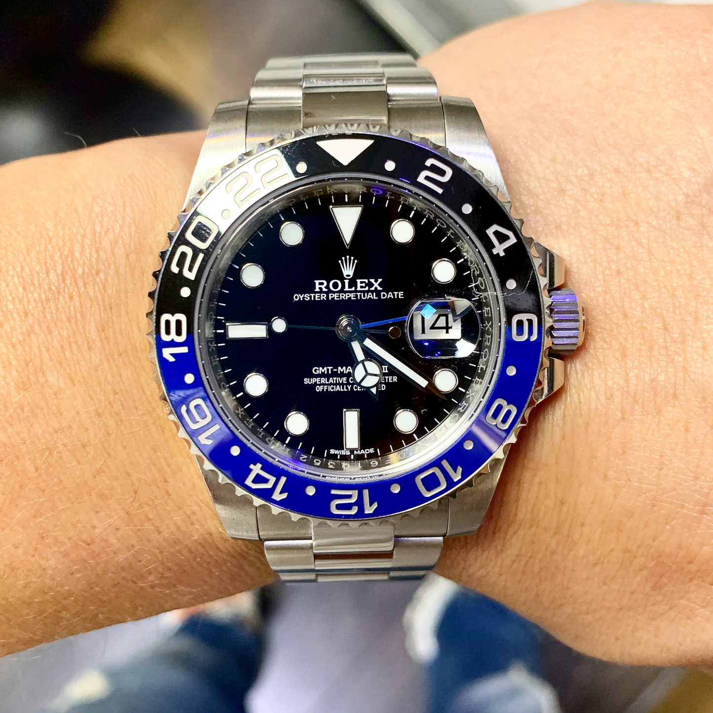 Rolex GMT Master ll "Batman" 126710BLNR