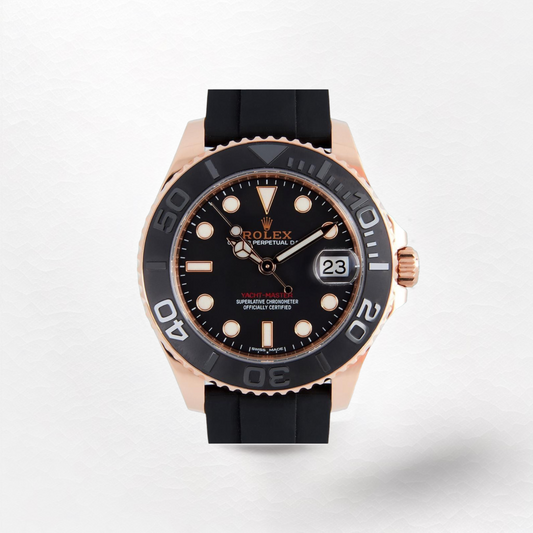 Rolex Yacht-Master 40 Rose Gold Oysterflex 126655