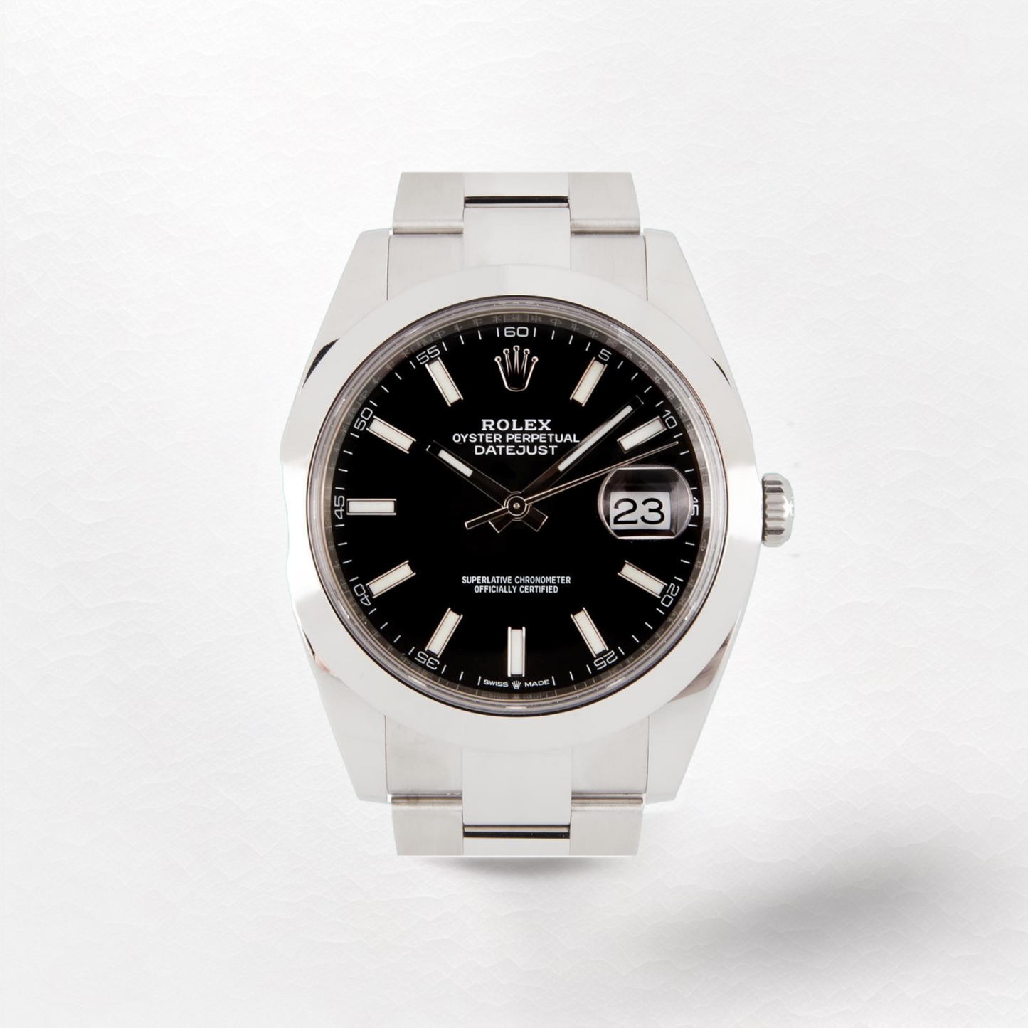 Rolex Date-Just 41 Black Dial 126300