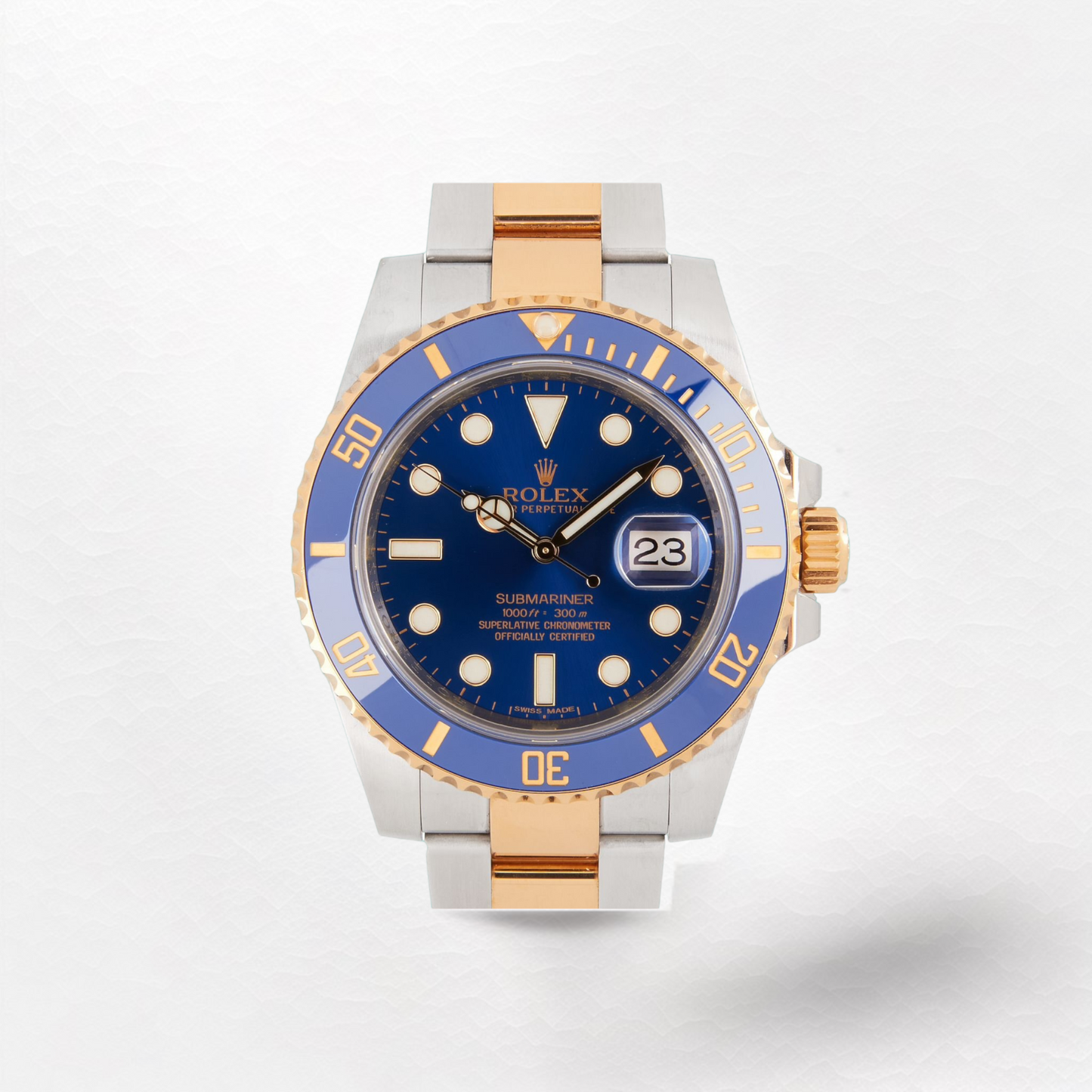 Rolex Submariner Blue Dial Two-Tone 126613LB