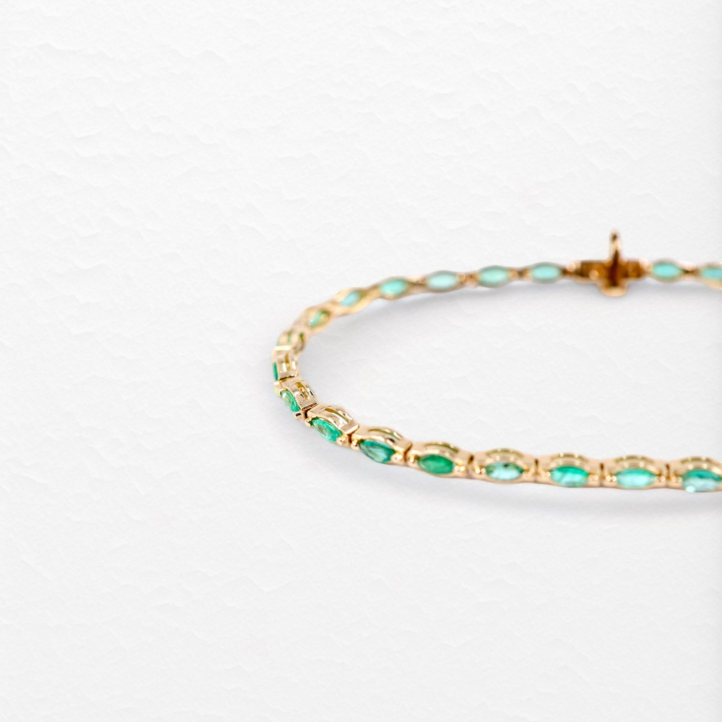 Envy Tennis Bracelet in Yellow Gold