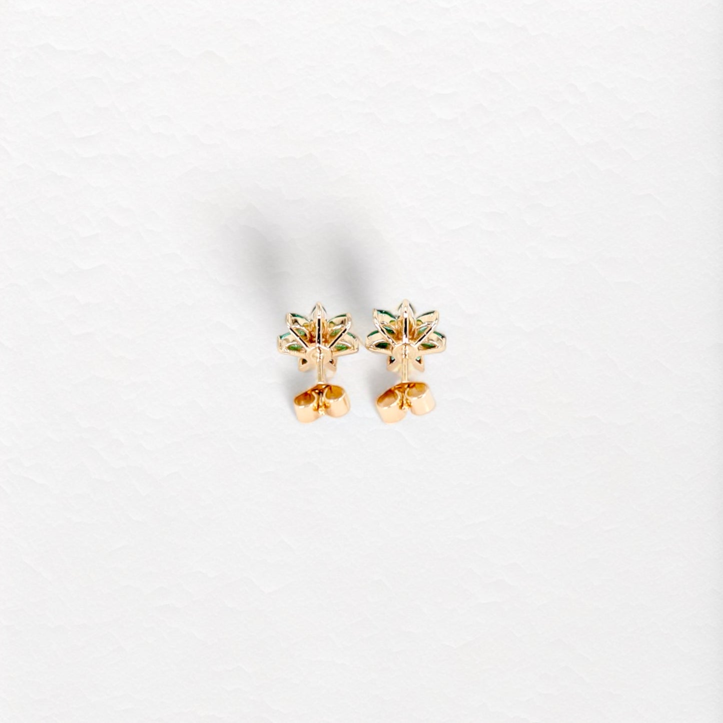 Bloom Earrings in Yellow Gold