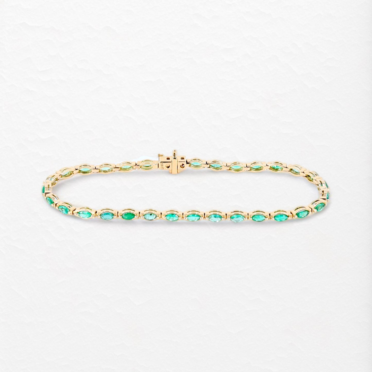 Envy Tennis Bracelet in Yellow Gold