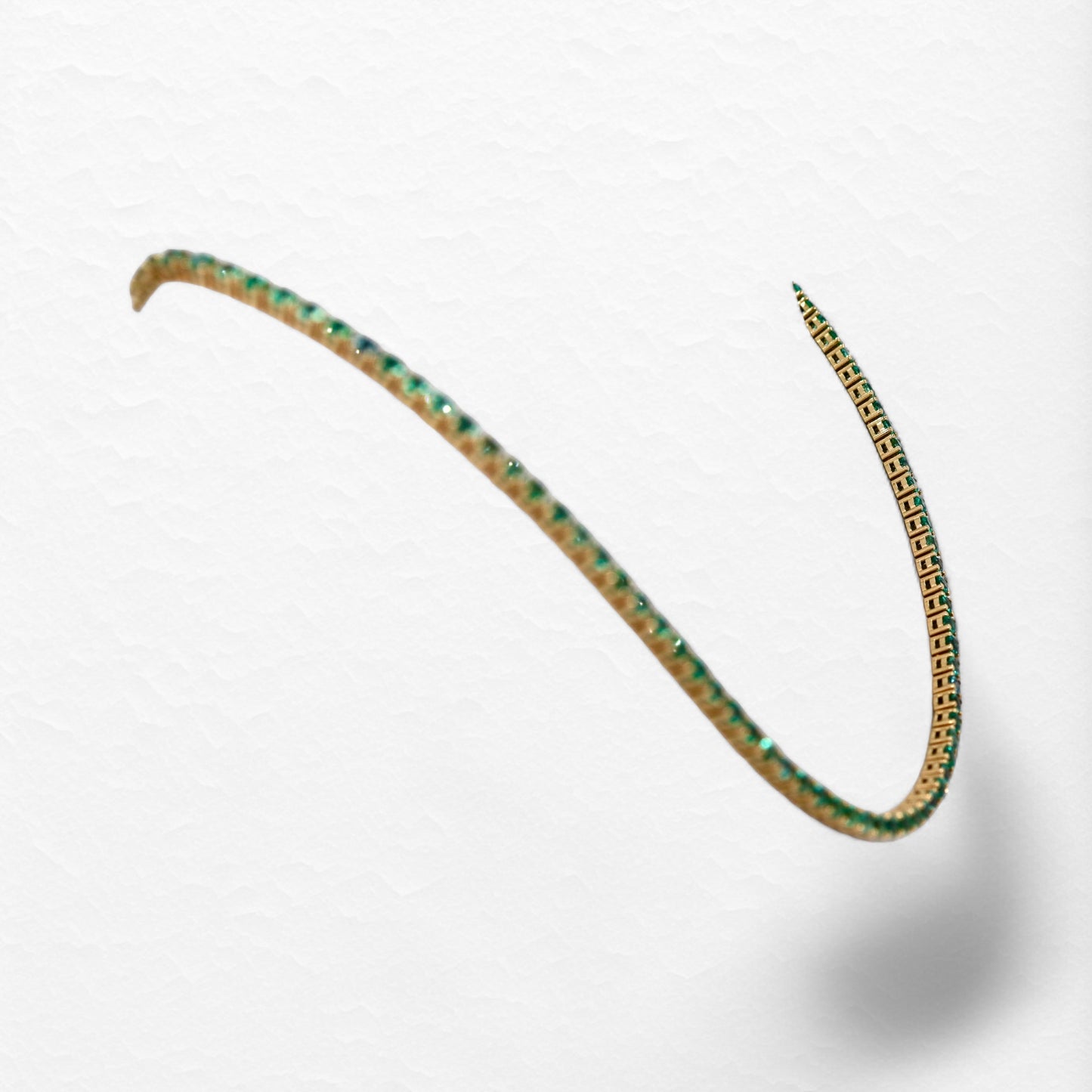 Opulence Tennis Chocker in Yellow Gold