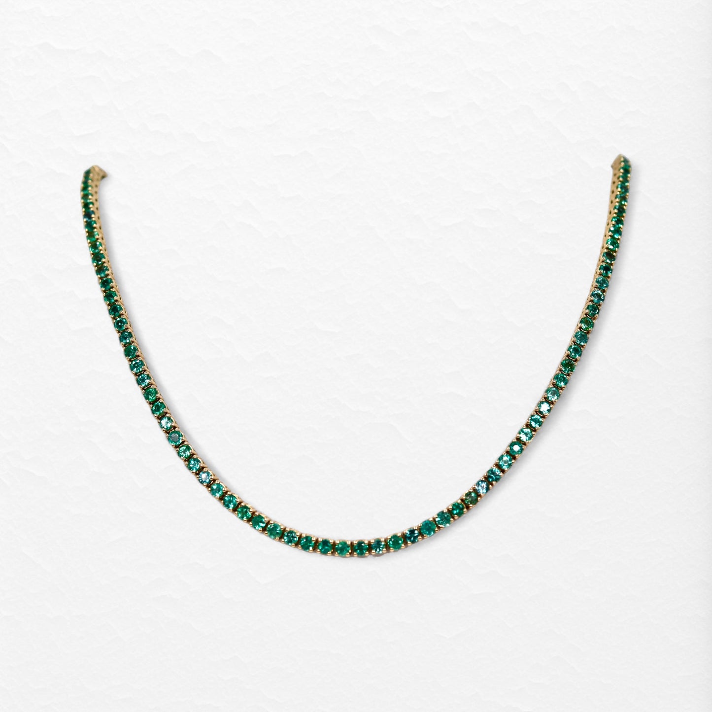 Opulence Tennis Chocker in Yellow Gold