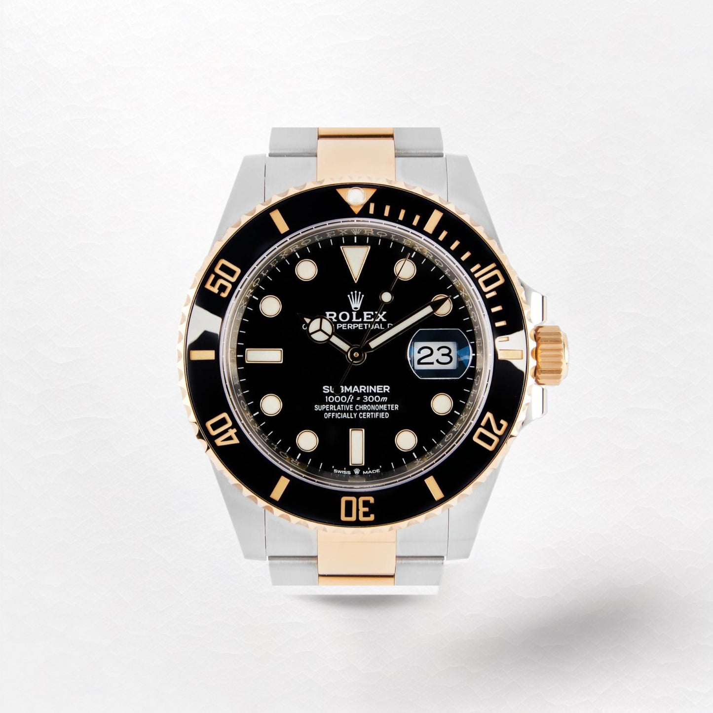 Rolex Submariner Black Dial, Two-Tone 126613LN