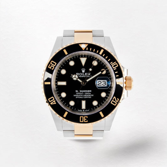 Rolex Submariner Black Dial, Two-Tone 126613LN