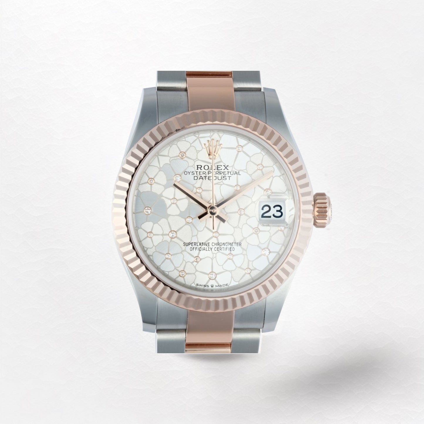 Rolex Date-Just 31 Floral Motif with Diamonds Dial 278271