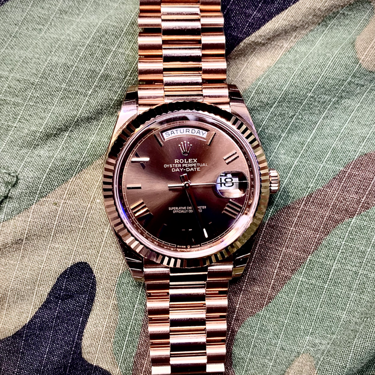 Rolex Day-Date 40 "Chocolate" 228235